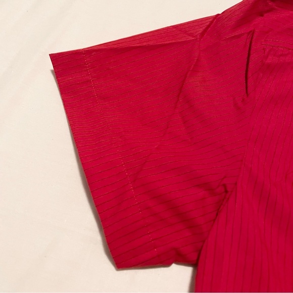 KFC Kentucky Fried Chicken Red Button Up Uniform Size Small Women’s - Picture 11 of 15